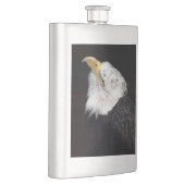 Bald Eagle Portriat Flachmann (Rechts)
