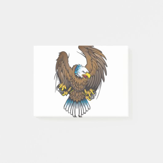 Bald Eagle Post-it Klebezettel (Vorderseite)