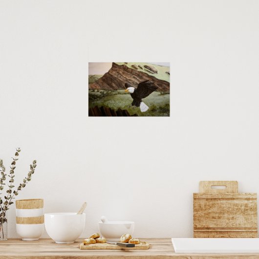 Bald Eagle Poster (Küche)