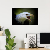Bald Eagle Poster (Heimbüro)