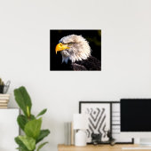 Bald Eagle Poster (Heimbüro)