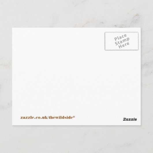 BALD EAGLE POSTKARTE (Rückseite)