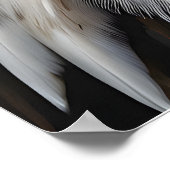 Bald Eagle Profile Poster (Ecke)
