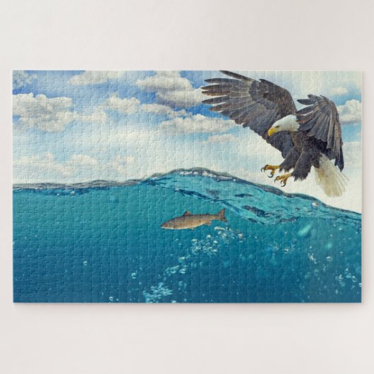 Bald Eagle Puzzle (Horizontal)