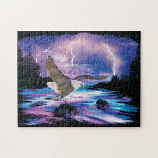 Bald Eagle Puzzle (Horizontal)