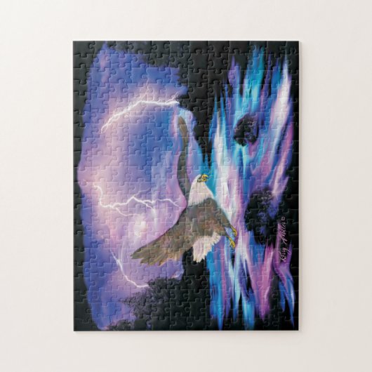 Bald Eagle Puzzle (Vertikal)