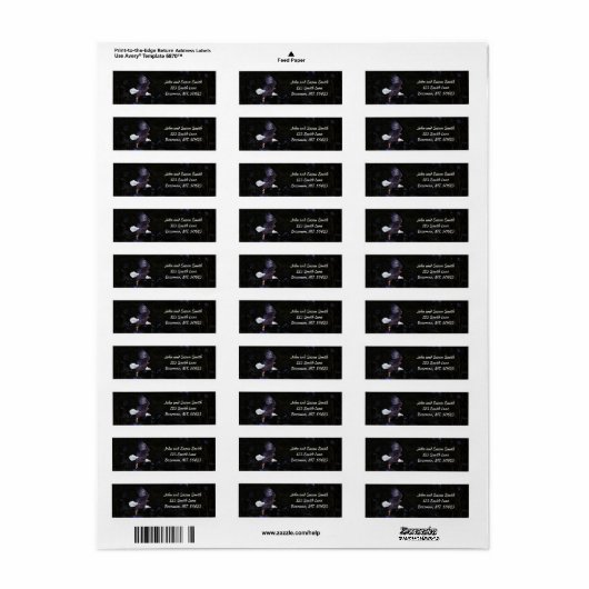 Bald Eagle Rücksendeadresse (Vorne)