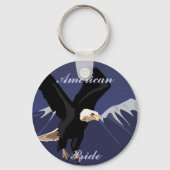 Bald Eagle Schlüsselanhänger (Vorderseite)
