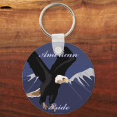 Bald Eagle Schlüsselanhänger (Vorderseite)