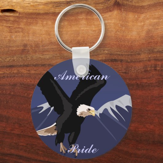 Bald Eagle Schlüsselanhänger (Vorderseite)
