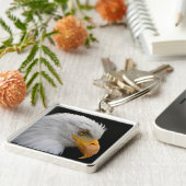 Bald Eagle Schlüsselanhänger (Seite)