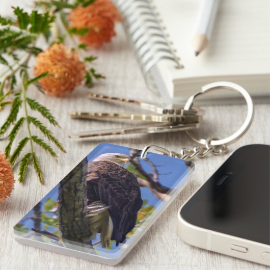 Bald Eagle Schlüsselanhänger (Vorderseite rechts)