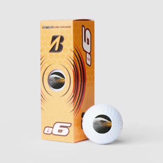 Bald Eagle sein6 gbcnm Golfball (Verpackungen)