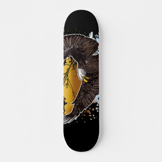 Bald Eagle Skateboard (Vorne)