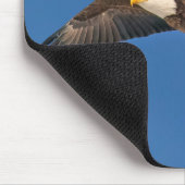 Bald Eagle Sky High Mousepad (Ecke)