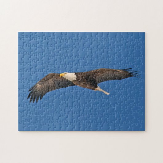 Bald Eagle Sky High Puzzle (Horizontal)
