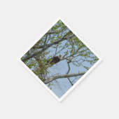 Bald Eagle Smile Serviette (Ecke)