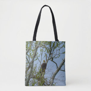 Bald Eagle Smile Tasche