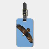Bald Eagle Soaring 2 Gepäckanhänger (Vorderseite vertikal)