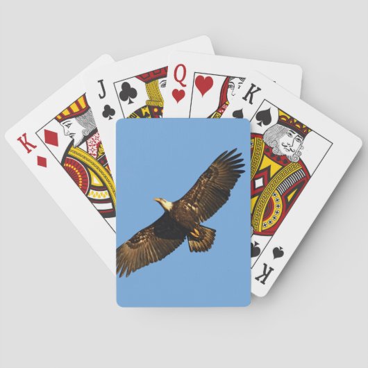 Bald Eagle Soaring 2 Spielkarten (Rückseite)