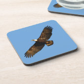 Bald Eagle Soaring 2 Untersetzer (Linke Seite)