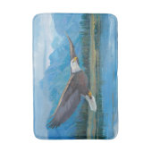 Bald Eagle Soaring Badematte (Vorderseite Vertikal)