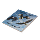 Bald Eagle Soaring Fliese (Seite)