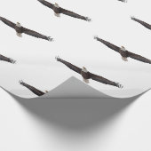 Bald Eagle Soaring Geschenkpapier (Ecke)