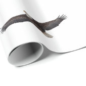Bald Eagle Soaring Geschenkpapier (Rolleneckpunkt)