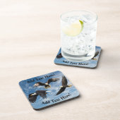 Bald Eagle Soaring Getränkeuntersetzer (Rechte Seite)