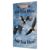 Bald Eagle Soaring Klemmbrett (Links)