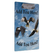 Bald Eagle Soaring Klemmbrett (Rechts)
