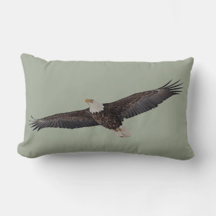 Bald Eagle Soaring Lendenkissen