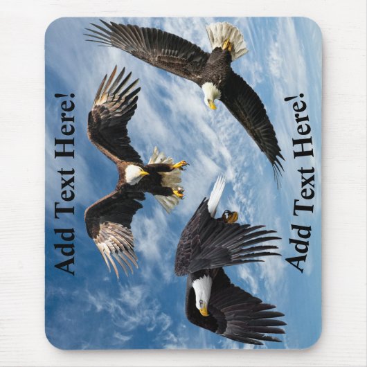 Bald Eagle Soaring Mousepad (Vorne)