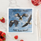 Bald Eagle Soaring Serviette (Beispiel)