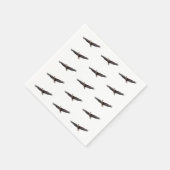 Bald Eagle Soaring Serviette (Ecke)