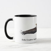 Bald Eagle Soaring Tasse (Links)