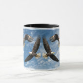 Bald Eagle Soaring Tasse (Zentrum)