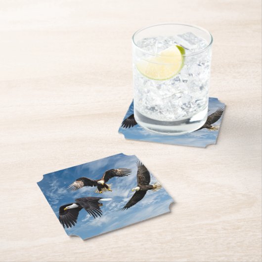 Bald Eagle Soaring Untersetzer (Vor Ort)