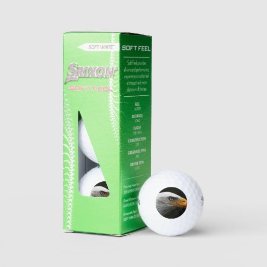 Bald Eagle ssf gbcna Golfball (Verpackung)