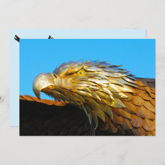 Bald Eagle Statue (Vorne/Hinten)