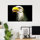 Bald Eagle Stromleuchter Poster (Heimbüro)
