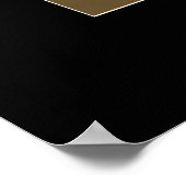 Bald Eagle & Sunlight Poster (Ecke)