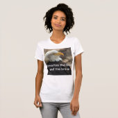 Bald Eagle T-shirt THE FREE AND THE BRAVE (Vorne ganz)