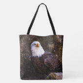 Bald Eagle Tote Bag Tasche (Rückseite)