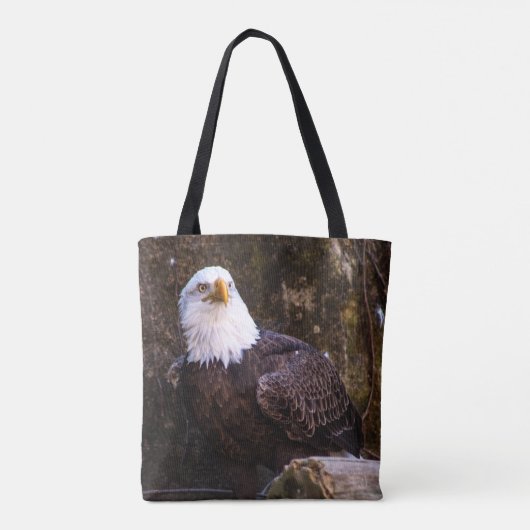 Bald Eagle Tote Bag Tasche (Rückseite)