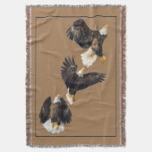 Bald Eagle Triple Flight Decke (Vorderseite Vertikal)