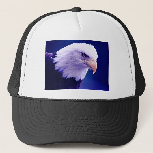 Bald Eagle Truckerkappe (Vorderseite)