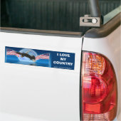 BALD EAGLE & US FLAG Patriot Series Autoaufkleber (Auf Lkw)