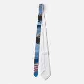 BALD EAGLE & US FLAG Patriot Series Krawatte (Rückseite)